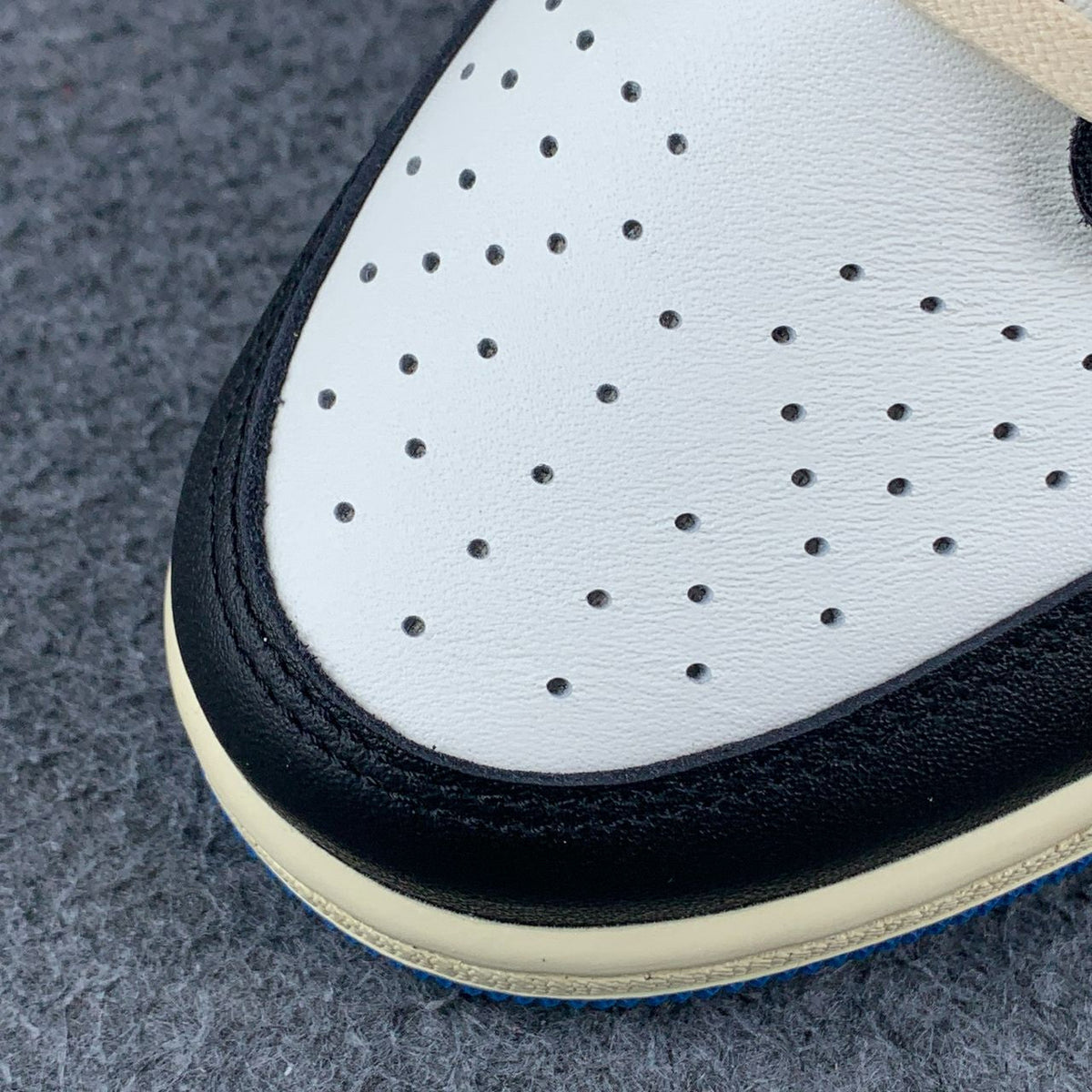 Air Jordan 1 Low OG SP – Travis Scott x Fragment Design | Royal Blue & Sail