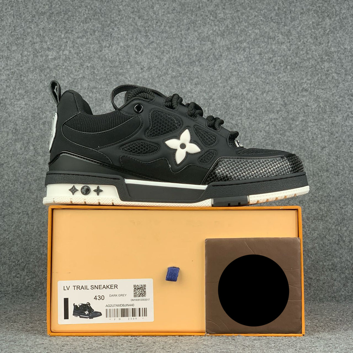 Louis Vuitton LV Skate Sneaker – Black/White