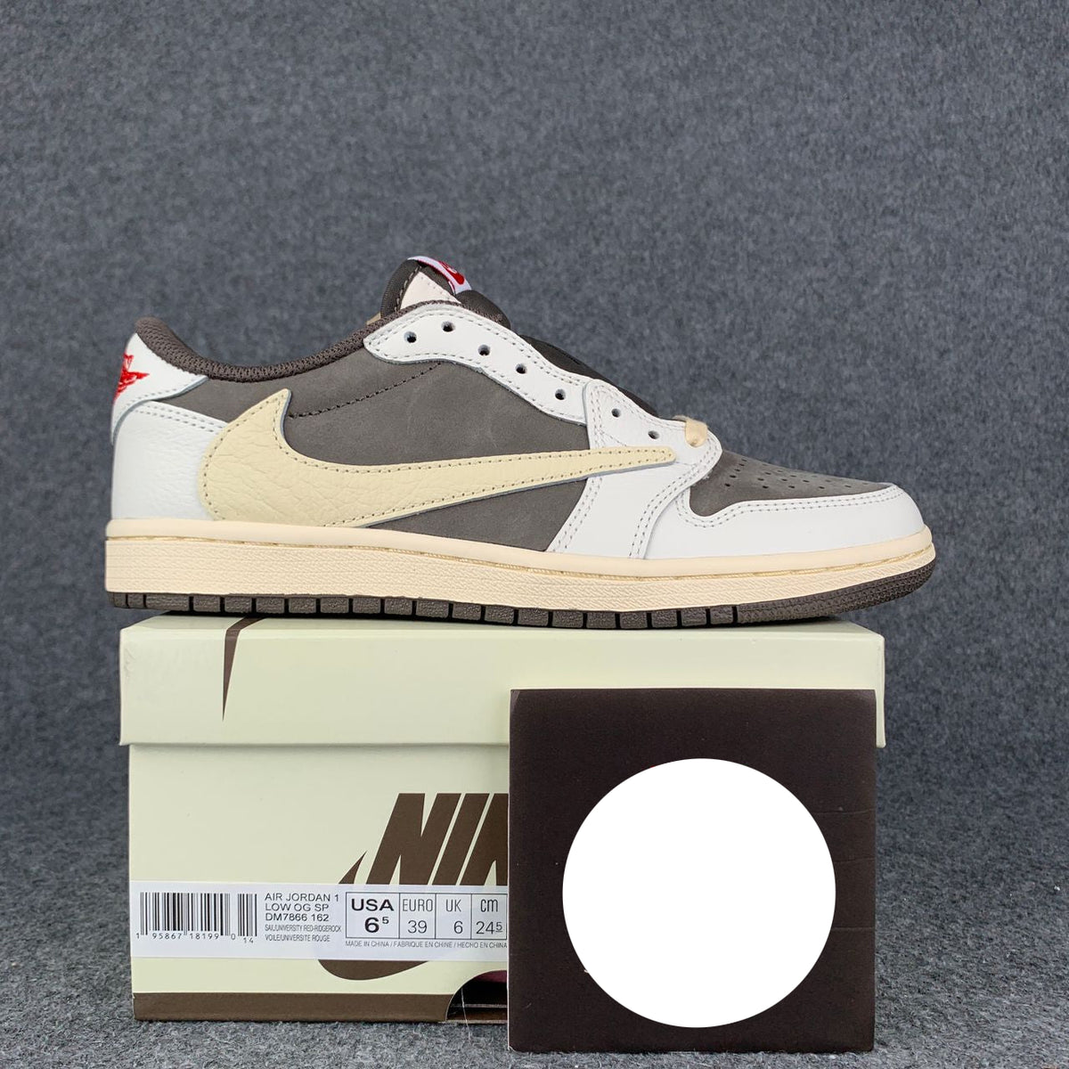 Air Jordan 1 Low OG SP – Travis Scott | Mocha & Sail