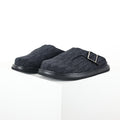 Dior Aqua Oblique Mule – Dark Navy & Black