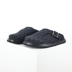 Dior Aqua Oblique Mule – Dark Navy & Black