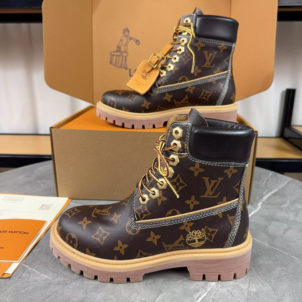 Louis Vuitton × Timberland Monogram Work Boots