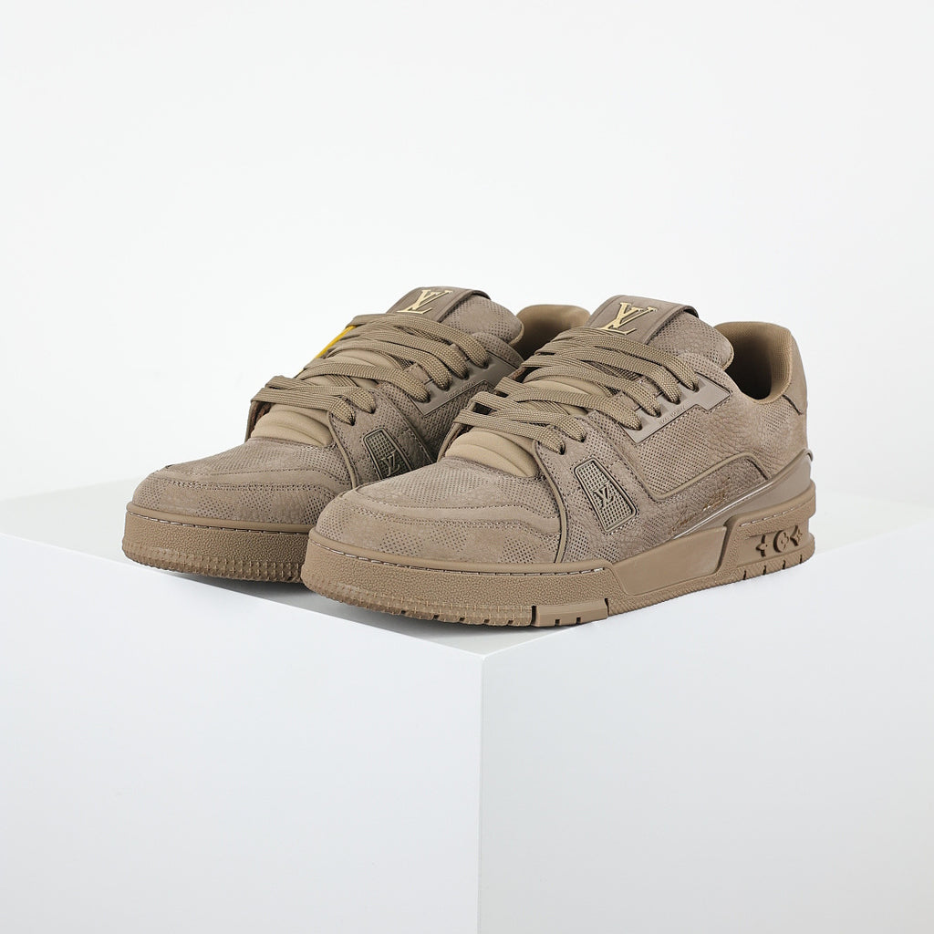 Louis Vuitton Trainer X1 Max – Triple Taupe Monogram | Luxury Sneakers