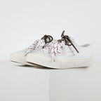 Miu Miu Canvas Low-Top Sneakers in White
